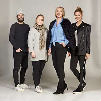 MAKEOVER-TEAM (f.v.): Fotograf Lars Evanger, frisør og makeupstylist Christine Mellem, modell Mette og stylist Nadine Monroe. MAKEOVER-TEAM (f.v.): Fotograf Lars Evanger, frisør og makeupstylist Christine Mellem, modell Mette og stylist Nadine Monroe.