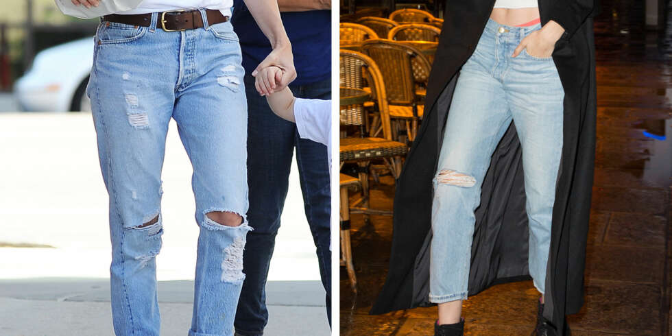 "MOM JEANS": Denim generelt er en stor trend i vår, og blant annet klassikeren 501 fra Levi's. "MOM JEANS": Denim generelt er en stor trend i vår, og blant annet klassikeren 501 fra Levi's.