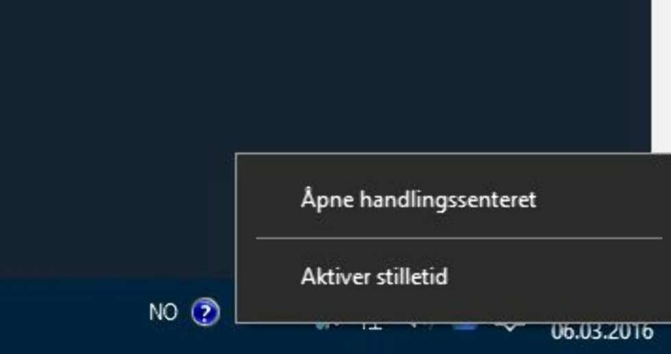 HYSJ: Du kan aktivere en stilletid om du vil ha fred når du skal jobbe, skal i møter eller bare vil ha det stille og rolig. HYSJ: Du kan aktivere en stilletid om du vil ha fred når du skal jobbe, skal i møter eller bare vil ha det stille og rolig.