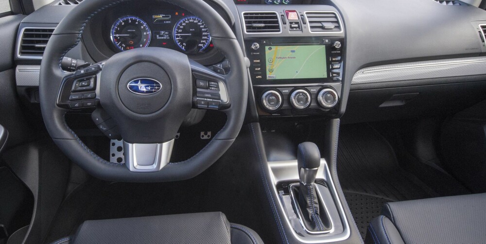 OUTBCAK: Interiøret i Levorg minner veldig om den større Outback. FOTO: Subaru OUTBCAK: Interiøret i Levorg minner veldig om den større Outback. FOTO: Subaru