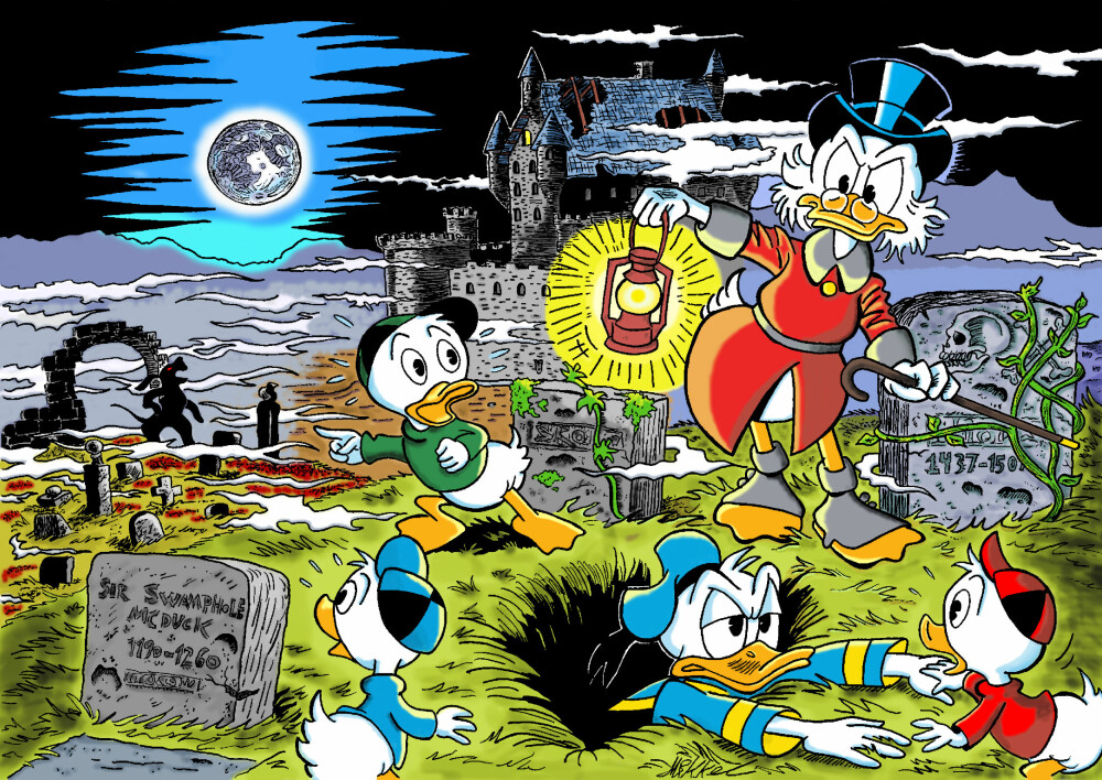 Ingen tvil om at Mikkel er inspirert av Carl Barks! Ingen tvil om at Mikkel er inspirert av Carl Barks!