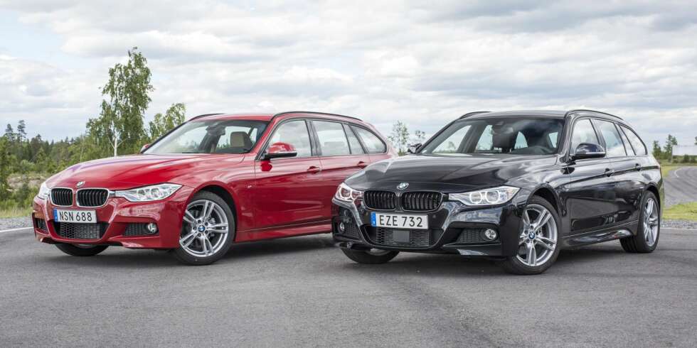 FØR OG ETTER: Den svarte
grillen kjennetegner
M Performance-modellene.
M Performance tilbyr alt fra
motoroppgradering til styling av
eksteriør og interiør, mot en
solid sum penger, så klart. FOTO: BMW FØR OG ETTER: Den svarte
grillen kjennetegner
M Performance-modellene.
M Performance tilbyr alt fra
motoroppgradering til styling av
eksteriør og interiør, mot en
solid sum penger, så klart. FOTO: BMW