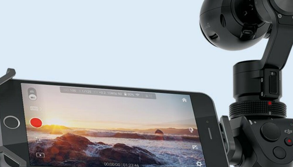 SPENNENDE: DJI Osmo er et av de mest interessante videokameraene på markedet. Det er langt fra perfekt, men videoopptakene er utrolig bra. Foto: DJI SPENNENDE: DJI Osmo er et av de mest interessante videokameraene på markedet. Det er langt fra perfekt, men videoopptakene er utrolig bra. Foto: DJI