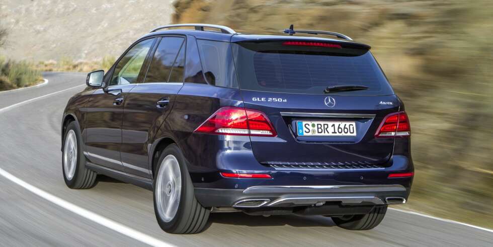 SUV: Mercedes GLE 250d koster fra 789 000 kroner. FOTO: Daimler AG SUV: Mercedes GLE 250d koster fra 789 000 kroner. FOTO: Daimler AG