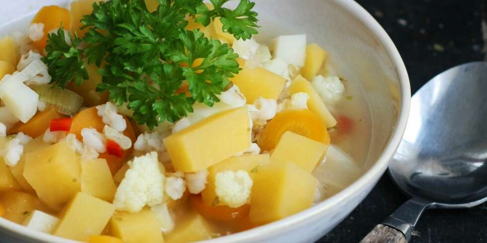 GRØNNSAKSSUPPE: En deilig suppe er både sunn og enkel å lage i en hektisk hverdag. GRØNNSAKSSUPPE: En deilig suppe er både sunn og enkel å lage i en hektisk hverdag.