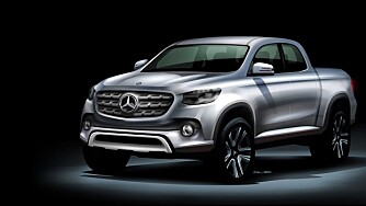 PICKUP: Mercedes kommer med pickup innen 2020. FOTO: Mercedes-Benz PICKUP: Mercedes kommer med pickup innen 2020. FOTO: Mercedes-Benz