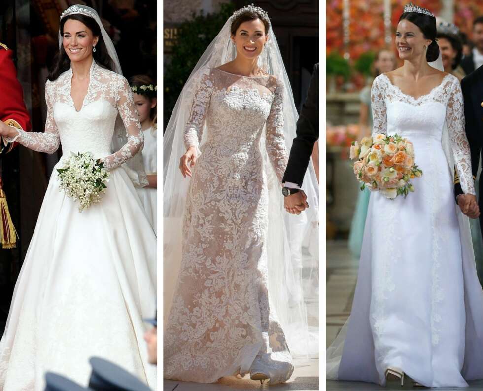KONGELIGE I BLONDEERMER: Hertuginne Kate av Cambridge, prinsesse Claire av Luxembourg og prinsesse Sofia av Sverige. KONGELIGE I BLONDEERMER: Hertuginne Kate av Cambridge, prinsesse Claire av Luxembourg og prinsesse Sofia av Sverige.