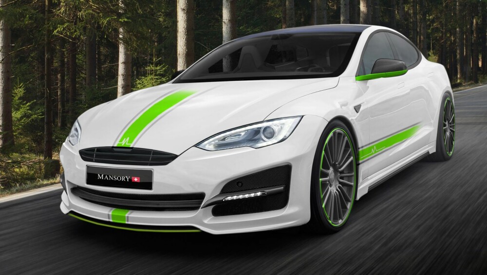 IKKE PRANGENDE: Mansory opplyser at stylingprogrammet for Tesla Model S ikke er prangende. FOTO: Mansory IKKE PRANGENDE: Mansory opplyser at stylingprogrammet for Tesla Model S ikke er prangende. FOTO: Mansory