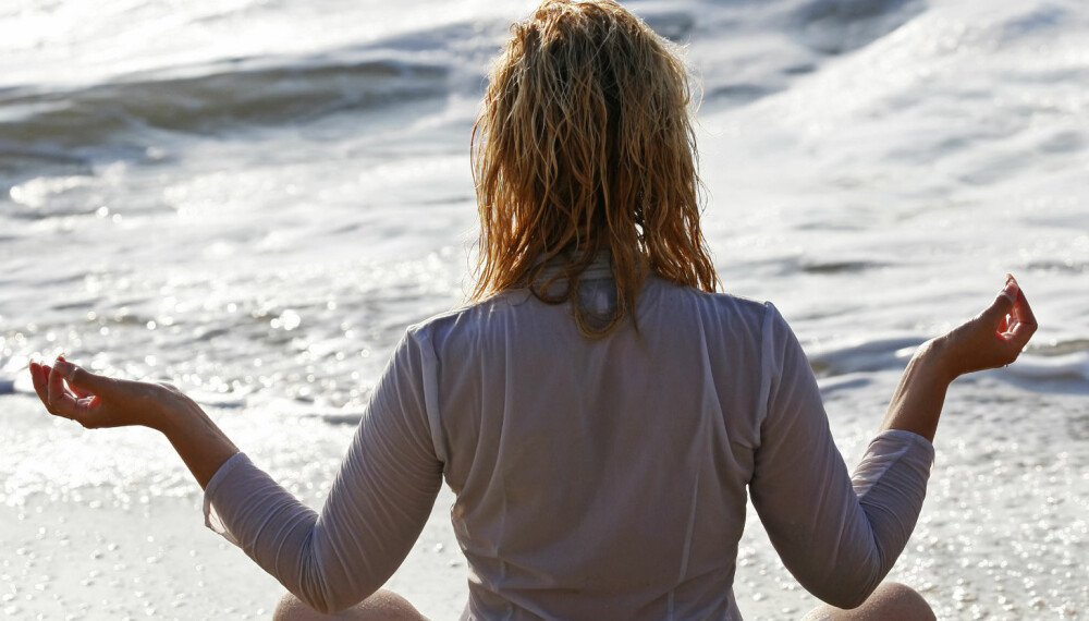 MEDITASJON: Dæven – tenker jeg. Nå er jeg mindful! Hører på fuglesang og greier, skriver Kamille-leser Hilde Merete. MEDITASJON: Dæven – tenker jeg. Nå er jeg mindful! Hører på fuglesang og greier, skriver Kamille-leser Hilde Merete.
