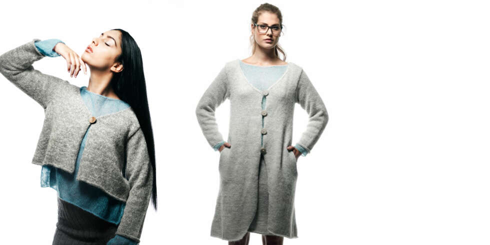 KORT ELLER LANG: Her får du en oppskrift på to jakker KORT ELLER LANG: Her får du en oppskrift på to jakker