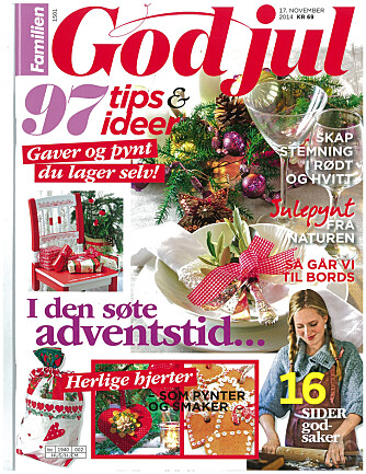 GOD JUL 2014: Send sms GODJUL 2014 for å kjøpe bladet. Du blir belastet kr 69,- på telefonregningen og får bladet tilsendt. GOD JUL 2014: Send sms GODJUL 2014 for å kjøpe bladet. Du blir belastet kr 69,- på telefonregningen og får bladet tilsendt.
