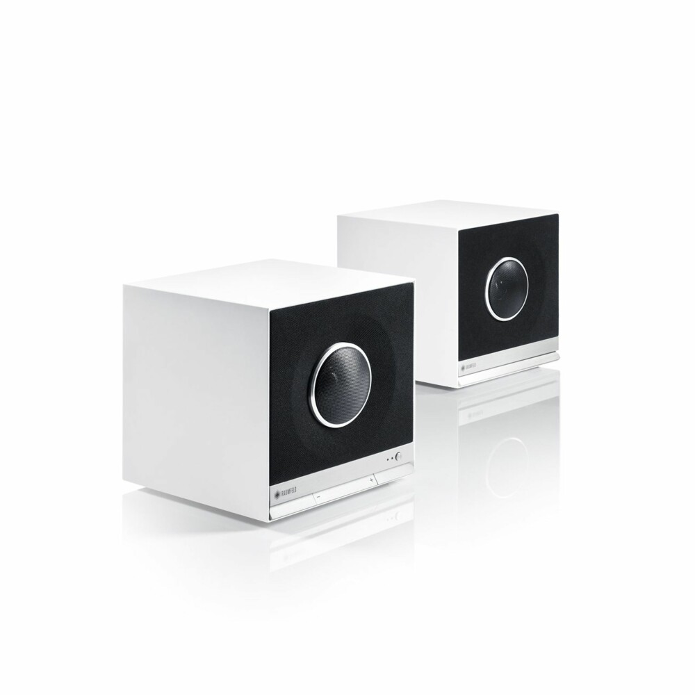 STEREO: Cubes skuffer med litt for lite bass. STEREO: Cubes skuffer med litt for lite bass.