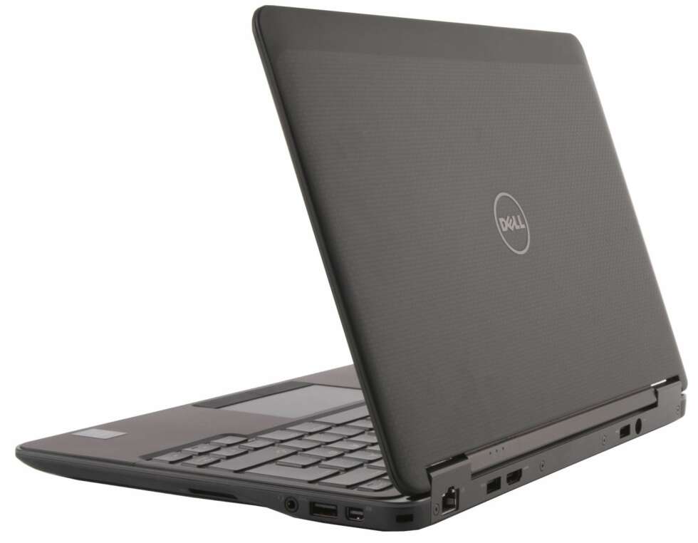 ROBUST: Byggekvaliteten på Dell Latitude E7240 Touch er god. ROBUST: Byggekvaliteten på Dell Latitude E7240 Touch er god.