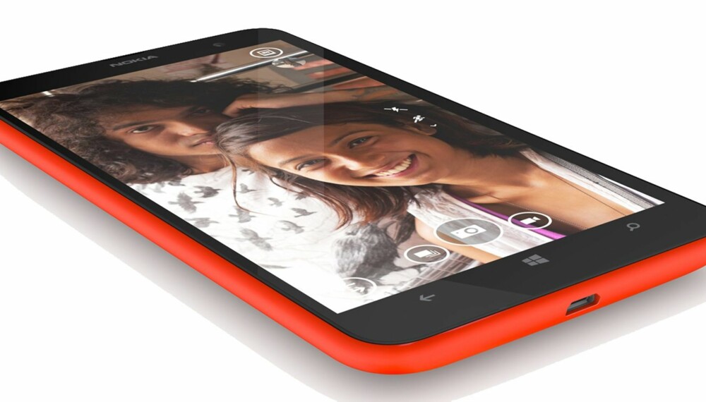 FARGERIK: Nokia Lumia 1320 får du i flere typiske Nokia-farger som rød, gul, sort og hvit. FARGERIK: Nokia Lumia 1320 får du i flere typiske Nokia-farger som rød, gul, sort og hvit.