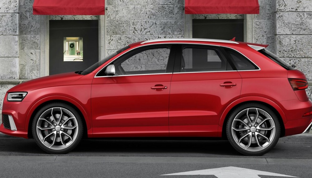 RASK: Audi RS Q3 blir blant de aller raskeste kompakt-SUV-ene. FOTO: Audi RASK: Audi RS Q3 blir blant de aller raskeste kompakt-SUV-ene. FOTO: Audi