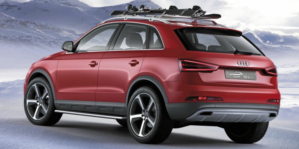 SKI IN-SKI OUT: Audi Q3 Vail. SKI IN-SKI OUT: Audi Q3 Vail.