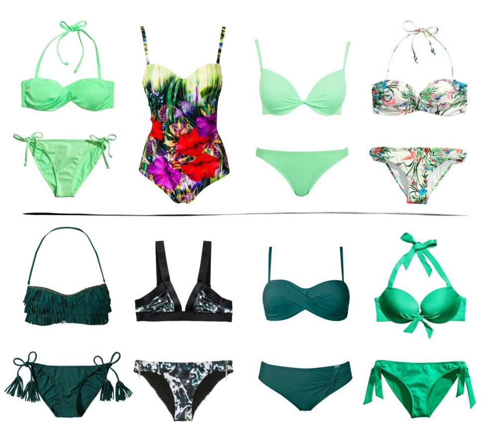 ØVERST FRA VENSTRE: H&M, overdel kr 149, underdel kr 99. Panos Emporio/Nelly.com, kr 979. Cubus, overdel kr 149, underdel kr 99. H&M, overdel kr 149, underdel kr 99. Despi/Nelly.com, kr 1299. H&M, overdel kr 149, underdel kr 79. Triumph, kr 599, H&M, overdel kr 149, underdel kr 79. ØVERST FRA VENSTRE: H&M, overdel kr 149, underdel kr 99. Panos Emporio/Nelly.com, kr 979. Cubus, overdel kr 149, underdel kr 99. H&M, overdel kr 149, underdel kr 99. Despi/Nelly.com, kr 1299. H&M, overdel kr 149, underdel kr 79. Triumph, kr 599, H&M, overdel kr 149, underdel kr 79.