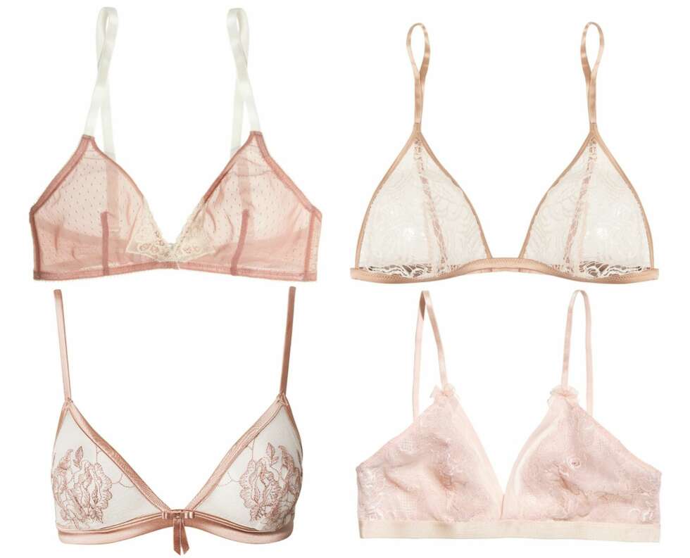 SHOPPINGTIPS: Øverst fra venstre: Yasmine Eslami, kr 620. Kiki de Montparnasse, kr 1828. Elle Macpherson Intimates, kr 699. H&M, kr 149. SHOPPINGTIPS: Øverst fra venstre: Yasmine Eslami, kr 620. Kiki de Montparnasse, kr 1828. Elle Macpherson Intimates, kr 699. H&M, kr 149.