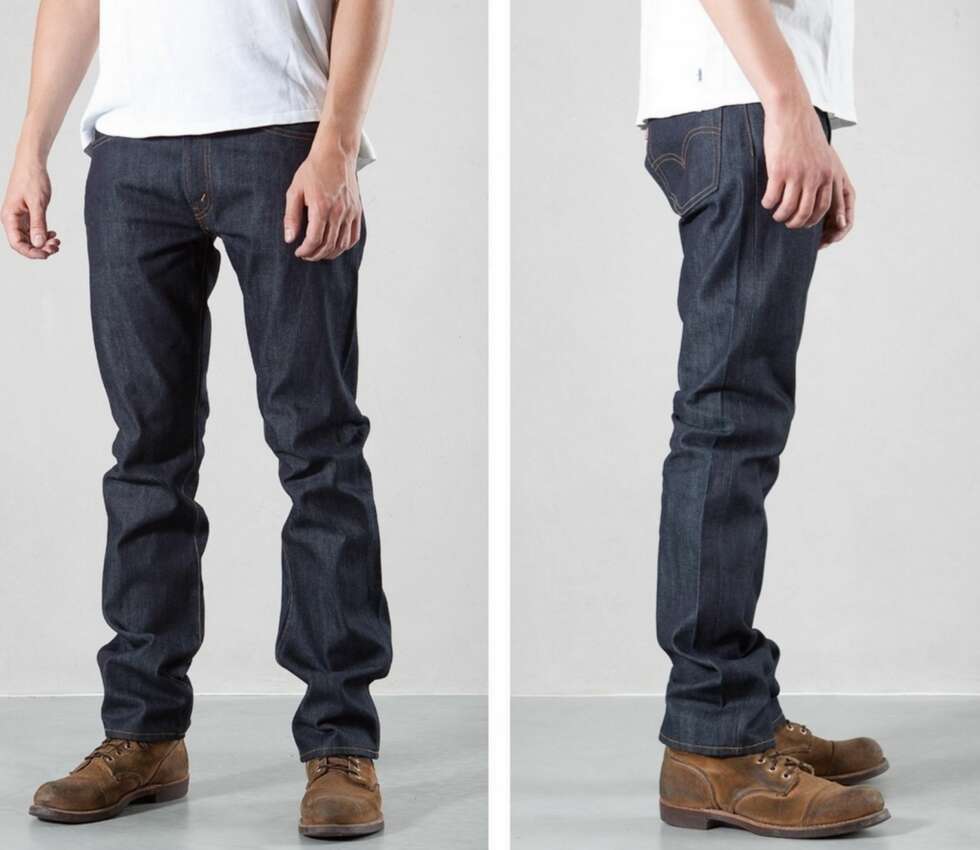 PERFEKT JEANS: Den klassiske jeans-formen 505 fra Levis gir bena litt ekstra lengde. PERFEKT JEANS: Den klassiske jeans-formen 505 fra Levis gir bena litt ekstra lengde.