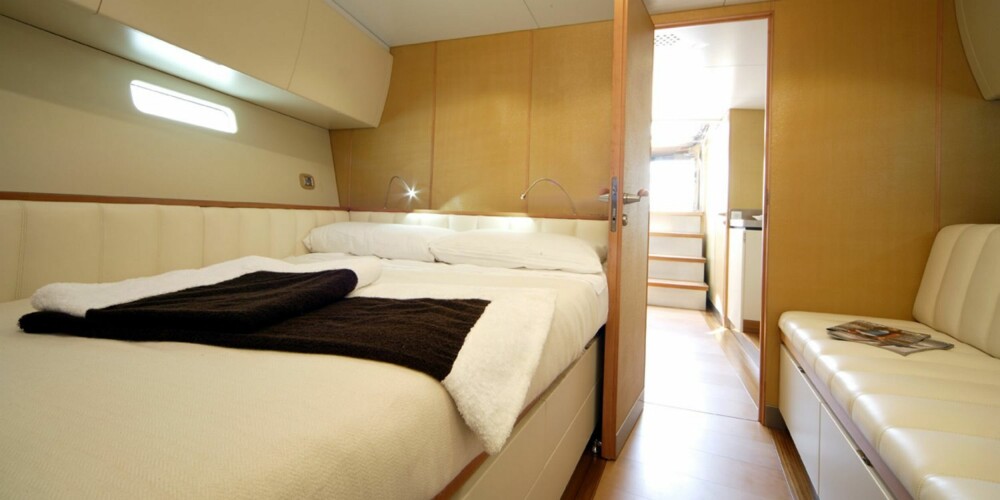 PLASS: I motsetning til vanlige daycruisere stilles det her med plass litt over snittet. FOTO: Verft PLASS: I motsetning til vanlige daycruisere stilles det her med plass litt over snittet. FOTO: Verft