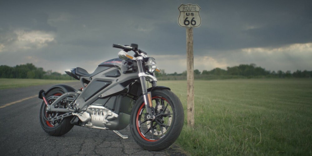 EL ANGELS: En elektrisk Harley-Davidson på Route 66. Hva vil skinnvestgjengen si? EL ANGELS: En elektrisk Harley-Davidson på Route 66. Hva vil skinnvestgjengen si?