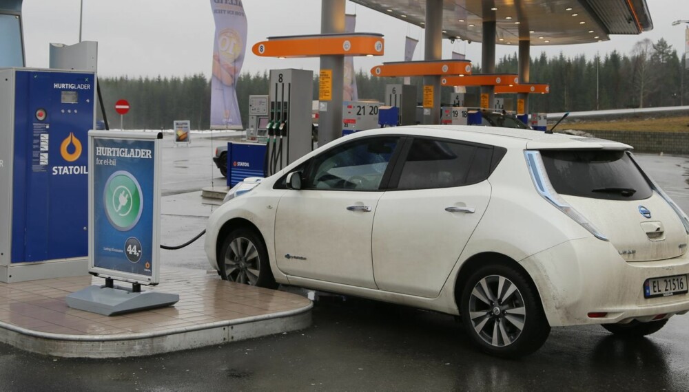 Nissan Leaf 2014 hurtiglading Nissan Leaf 2014 hurtiglading