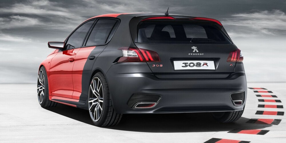KVASS: Peugeot 308 R konsept. FOTO: Peugeot KVASS: Peugeot 308 R konsept. FOTO: Peugeot