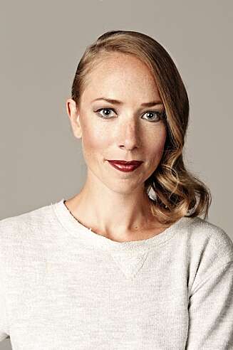 DRØMMEDAG: Kristine er strålende fornøyd med sin nye look. DRØMMEDAG: Kristine er strålende fornøyd med sin nye look.