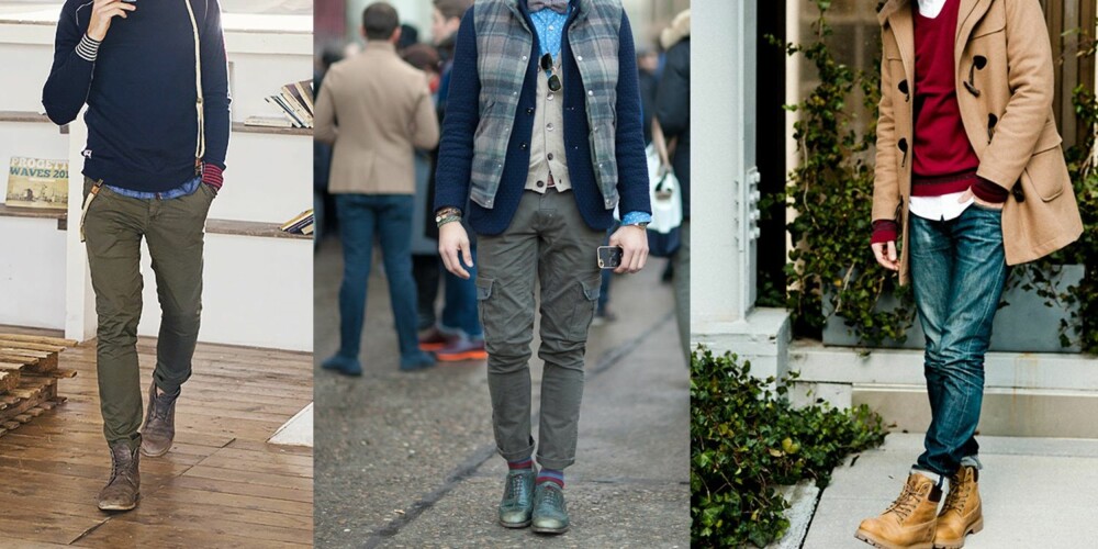 RUGGED: Her går det mye i jordfarger og materialer som tweed. Nøkkelplagg er rutete skjorte og duffelcoat. Kan til tider se litt ut som han kommer rett fra skoghytta der han har hogd tømmer hele dagen. RUGGED: Her går det mye i jordfarger og materialer som tweed. Nøkkelplagg er rutete skjorte og duffelcoat. Kan til tider se litt ut som han kommer rett fra skoghytta der han har hogd tømmer hele dagen.