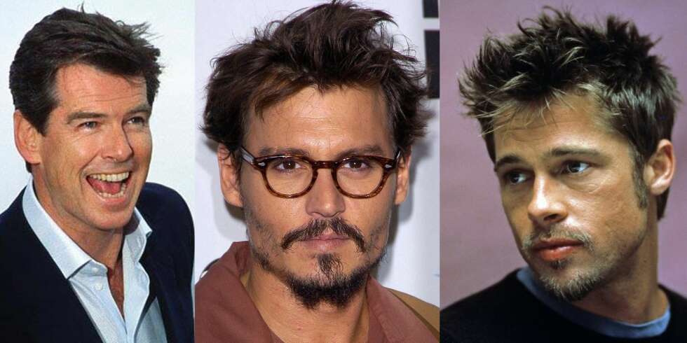 KLASSISK: Denne varianten kan enten være litt løs og ledig (som hos Brad Pitt og Johnny Depp), eller litt strammere (som vi ser hos Pierce Brosnan). KLASSISK: Denne varianten kan enten være litt løs og ledig (som hos Brad Pitt og Johnny Depp), eller litt strammere (som vi ser hos Pierce Brosnan).