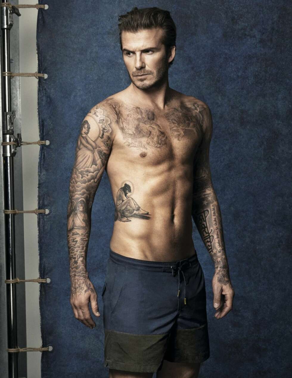MODELL-FAR: Pappa David Beckham var best kjent som fotballspiller, men har etter hvert også fått en stor modellkarriere. MODELL-FAR: Pappa David Beckham var best kjent som fotballspiller, men har etter hvert også fått en stor modellkarriere.
