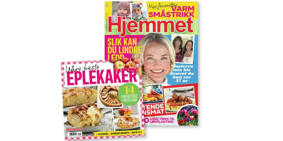 EPLEKAKER: Denne uken får du mange fristende oppskrifter og massevis av spennende lesestoff! EPLEKAKER: Denne uken får du mange fristende oppskrifter og massevis av spennende lesestoff!