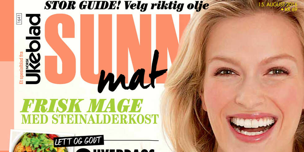 SUNN MAT: Magasinet «Sunn Mat» er nå i salg. Bestill din utgave via SMS. SUNN MAT: Magasinet «Sunn Mat» er nå i salg. Bestill din utgave via SMS.