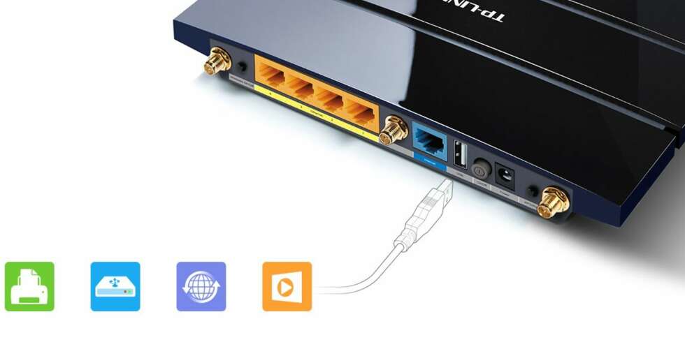 USB: Har ruteren din en USB-port? Her er seks forslag til hva du kan bruke den til. USB: Har ruteren din en USB-port? Her er seks forslag til hva du kan bruke den til.