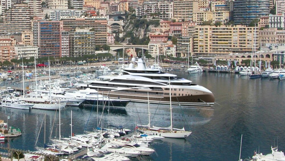 RIKMANNSLEKETØY: Sea Hawk er et leketøy for pengestinne folk med en eventyrer i magen. ILLUSTRASJON: Hawk Yachts RIKMANNSLEKETØY: Sea Hawk er et leketøy for pengestinne folk med en eventyrer i magen. ILLUSTRASJON: Hawk Yachts