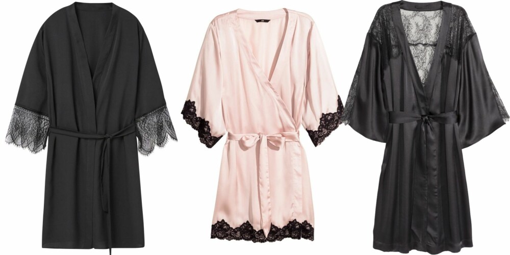 SLÅBROKEN ER DET NYE FESTANTREKKET: Med blonder på ermene (kr 400, Mango), i sateng (kr 249) og med blodnedetaljer på ryggen (kr 899,begge fra H&M). SLÅBROKEN ER DET NYE FESTANTREKKET: Med blonder på ermene (kr 400, Mango), i sateng (kr 249) og med blodnedetaljer på ryggen (kr 899,begge fra H&M).