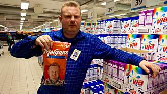 TV-KJENDIS MED EGEN CHIPS: Morgan Karlsson har fått en chipsvariant oppkalt etter seg. TV-KJENDIS MED EGEN CHIPS: Morgan Karlsson har fått en chipsvariant oppkalt etter seg.