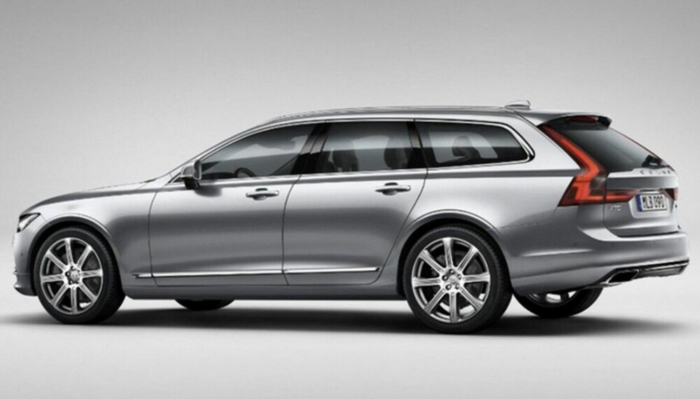 VOLVO V90: Dette er Volvos nye stasjonsvogn. VOLVO V90: Dette er Volvos nye stasjonsvogn.