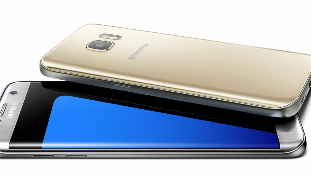 TVILLINGER: Galaxy S7 Edge (sølv) og Galaxy S7 (gull) er to nye "tvillingmobiler" fra Samsung. TVILLINGER: Galaxy S7 Edge (sølv) og Galaxy S7 (gull) er to nye "tvillingmobiler" fra Samsung.