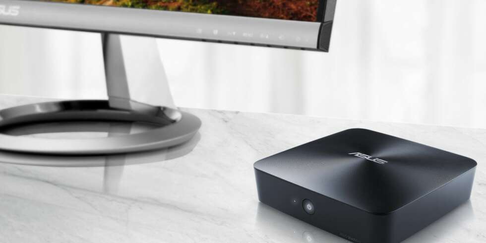DISKRET: VivoPC er en liten og ganske stilig sak, og akkurat denne varianten håndterer det aller meste av helt vanlige PC-oppgaver. Skjerm, mus og tastatur kommer i tillegg. DISKRET: VivoPC er en liten og ganske stilig sak, og akkurat denne varianten håndterer det aller meste av helt vanlige PC-oppgaver. Skjerm, mus og tastatur kommer i tillegg.