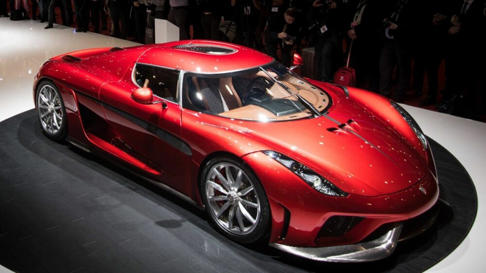 REGERA: Koenigsegg Regera hadde verdenspremiere på bilutstillingen i Genève tidligere i mars. FOTO: Koenigsegg REGERA: Koenigsegg Regera hadde verdenspremiere på bilutstillingen i Genève tidligere i mars. FOTO: Koenigsegg