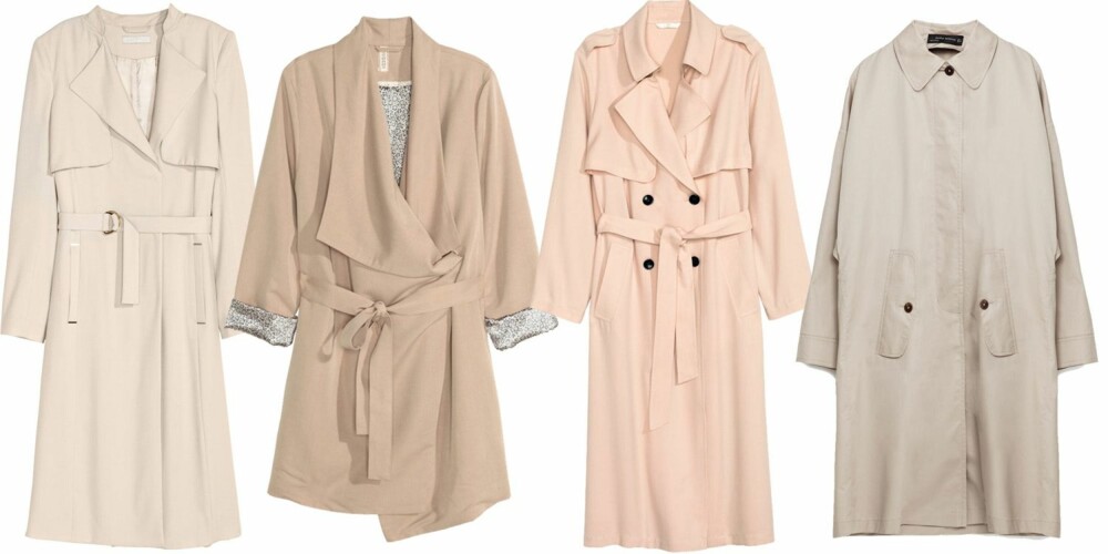 LYSE LETTE MODELLER: Med gullspenne kr 699, med mønstret fõr kr 499 og i rosa kr 499, alle tre fra H&M, og vid modell kr 999 fra Zara. LYSE LETTE MODELLER: Med gullspenne kr 699, med mønstret fõr kr 499 og i rosa kr 499, alle tre fra H&M, og vid modell kr 999 fra Zara.