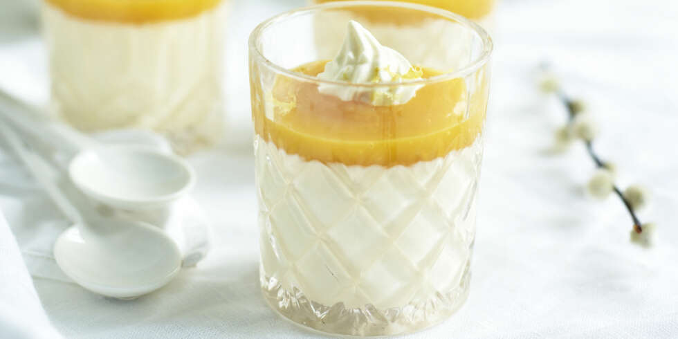 ITALIENSK FRISTELSE: Panna cotta med mango coulis ITALIENSK FRISTELSE: Panna cotta med mango coulis