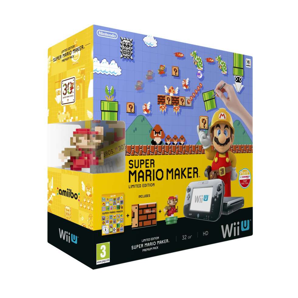 SUPER MARIO MAKER WII U PREMIUM PACK SUPER MARIO MAKER WII U PREMIUM PACK