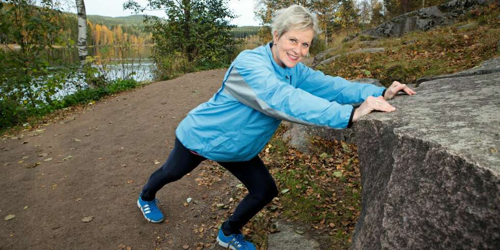 SPORTY: Flere ganger i uken legger Anne Marie ut på løpeturer. Det gjør godt for både kropp og sjel. SPORTY: Flere ganger i uken legger Anne Marie ut på løpeturer. Det gjør godt for både kropp og sjel.
