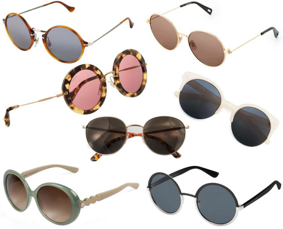 RETRO-LOOK: Øverst fra venstre: Persol, kr 1990. G-Star Raw, kr 990. Miu Miu, kr 3764. Bik Bok, kr 79. Max & Co, kr 1795. Marc By Marc Jacobs, kr 1490. Marc by Marc Jacobs, kr 1640. RETRO-LOOK: Øverst fra venstre: Persol, kr 1990. G-Star Raw, kr 990. Miu Miu, kr 3764. Bik Bok, kr 79. Max & Co, kr 1795. Marc By Marc Jacobs, kr 1490. Marc by Marc Jacobs, kr 1640.