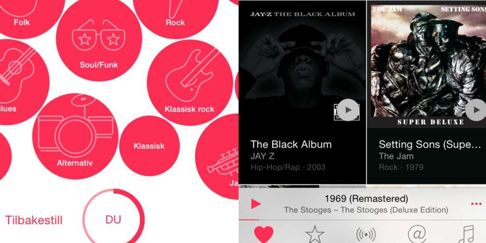 PASSE BRA: Apple Music har forbedringspotensiale. PASSE BRA: Apple Music har forbedringspotensiale.