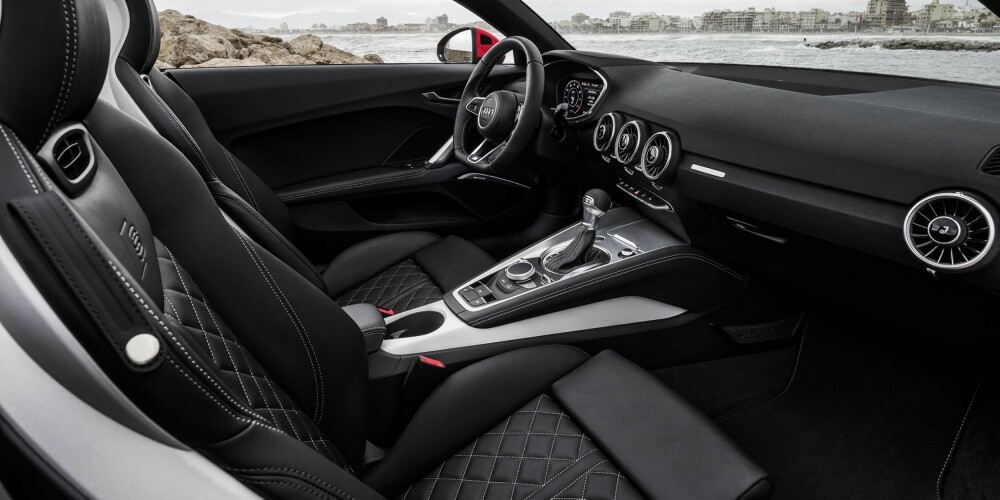 VEIER OPP: Et fantastisk førermiljø veier opp for dieselknatringen. FOTO: Audi VEIER OPP: Et fantastisk førermiljø veier opp for dieselknatringen. FOTO: Audi