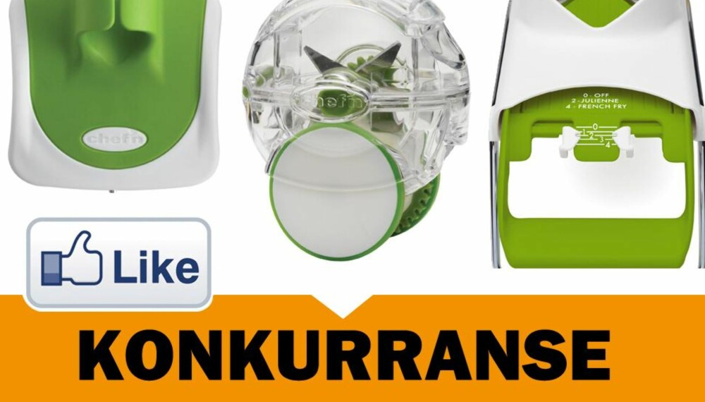 Vinn smarte hjelpere til matlagingen fra Chefn/TilBords. Vinn smarte hjelpere til matlagingen fra Chefn/TilBords.