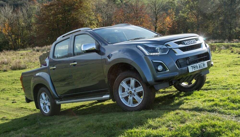 D-MAX: Nye Isuzu D-Max er ventet til norske forhandlere i månedsskiftet mars-april. FOTO: Produsent D-MAX: Nye Isuzu D-Max er ventet til norske forhandlere i månedsskiftet mars-april. FOTO: Produsent